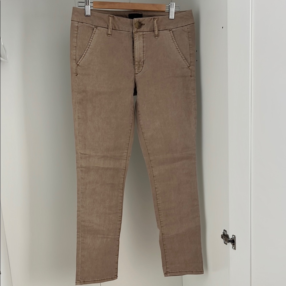 American Eagle Outfitters Tan Straight Leg Pants